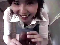 Blowjob in the bathroom