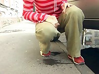 Public pissing fail