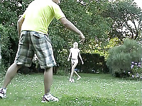 Our oral sex in the garden