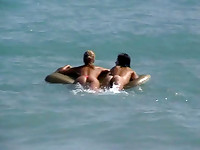 This is the amateur vid on which guy recorded many sunburnt bodies on the beach