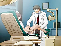 Doc is cruelly examining nurseâ€™s vagina