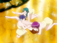 Hungry hentai babes join fucking lovers