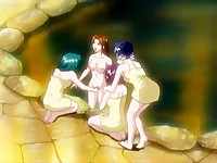 Hungry hentai babes join fucking lovers