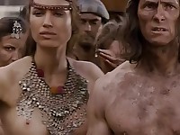 Alina Puscau busty and hot barbarian sex slave